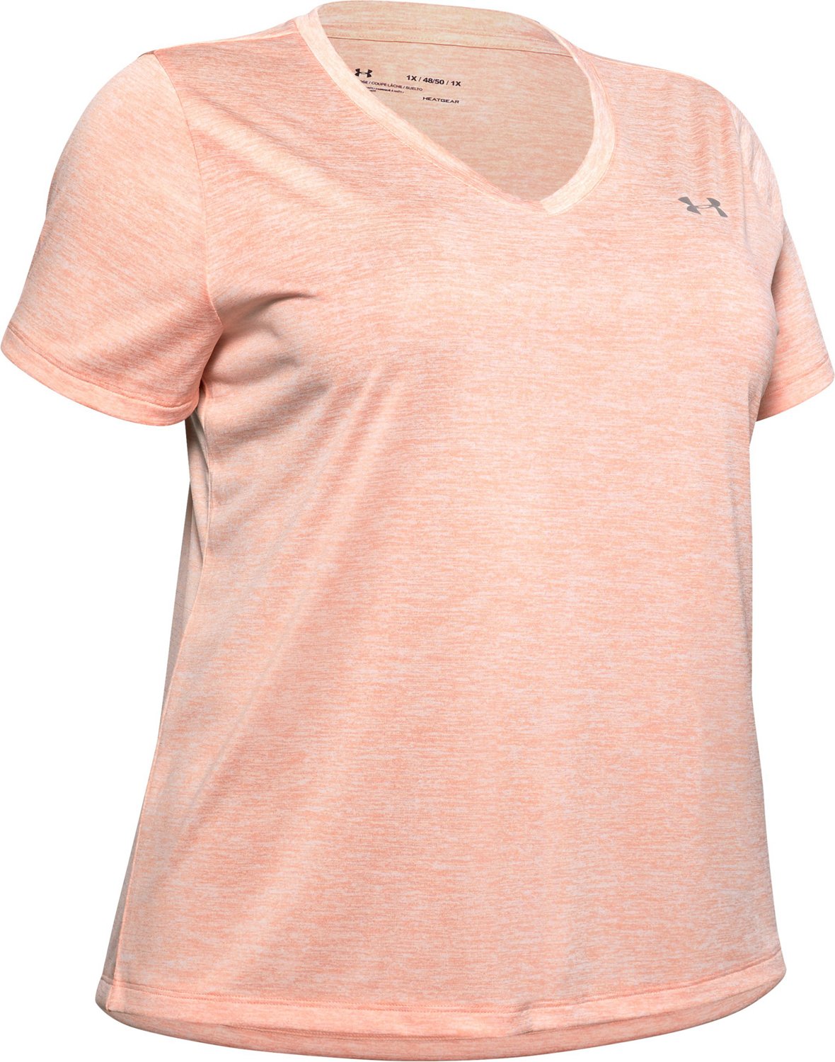 light pink plus size tops