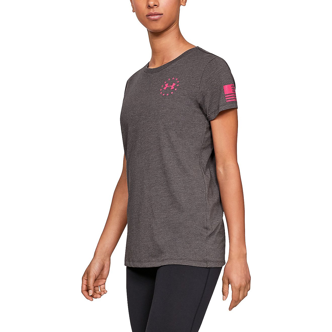 Under Armour Women's Freedom Flag Outdoor Graphic T-shirt                                                                        - view number 2