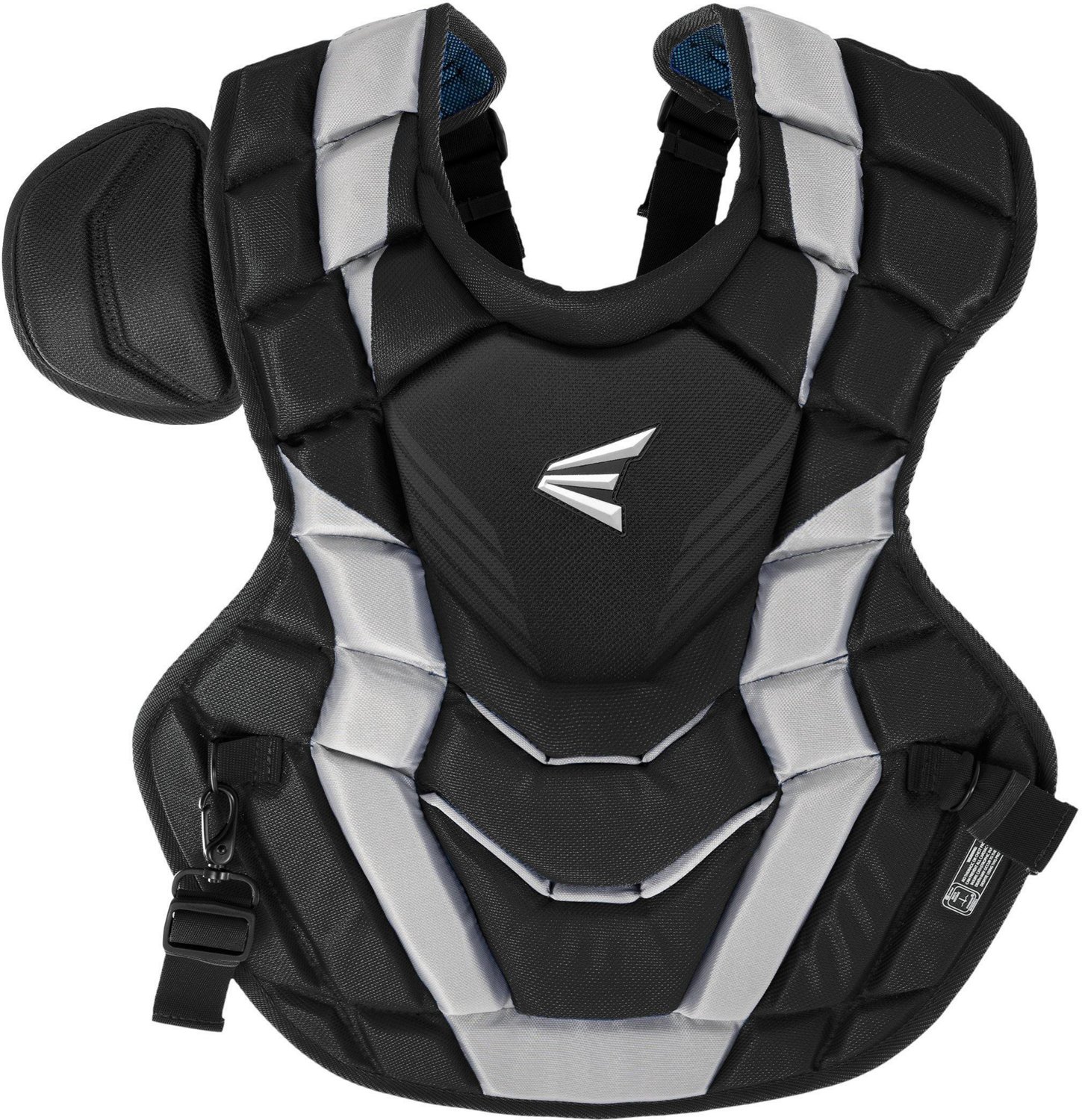 Easton Elite X Baseball Intermediate Chest Protector | Black/Silver | Intermediate