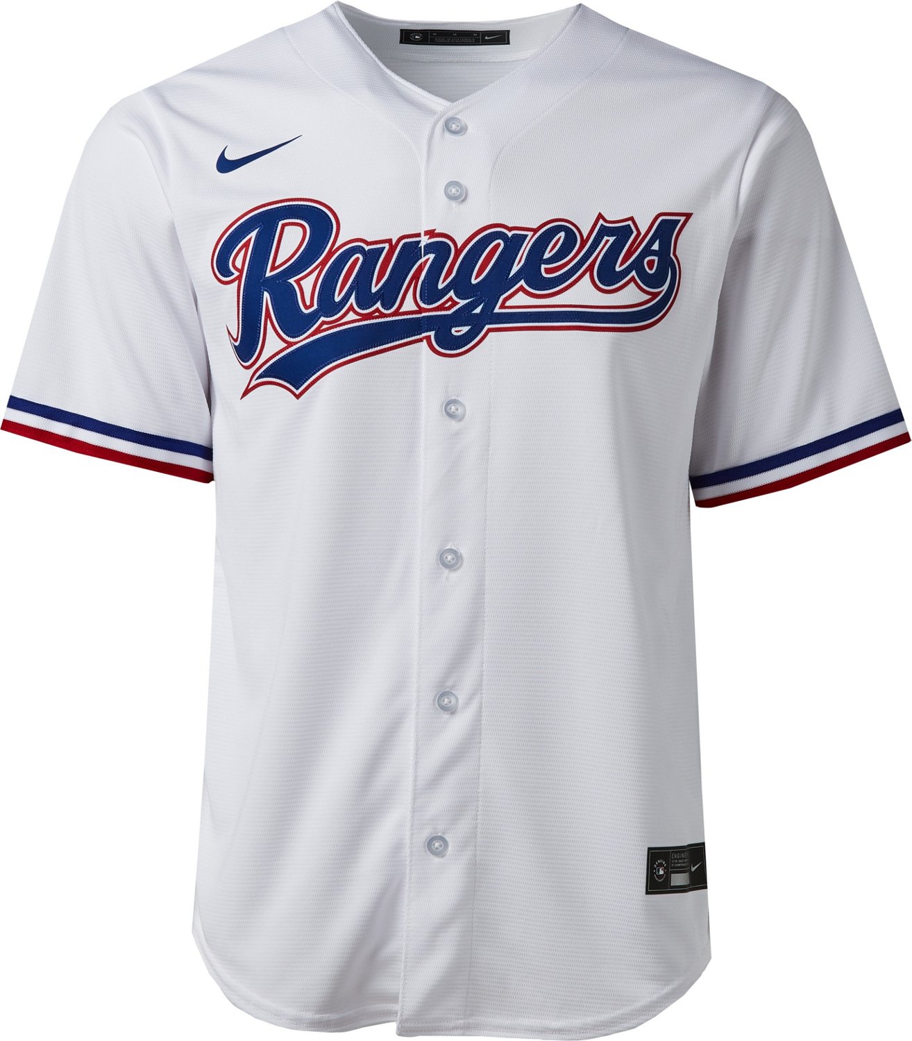 Nike Men's Texas Rangers Rougned Odor Official Replica Home Jersey ...