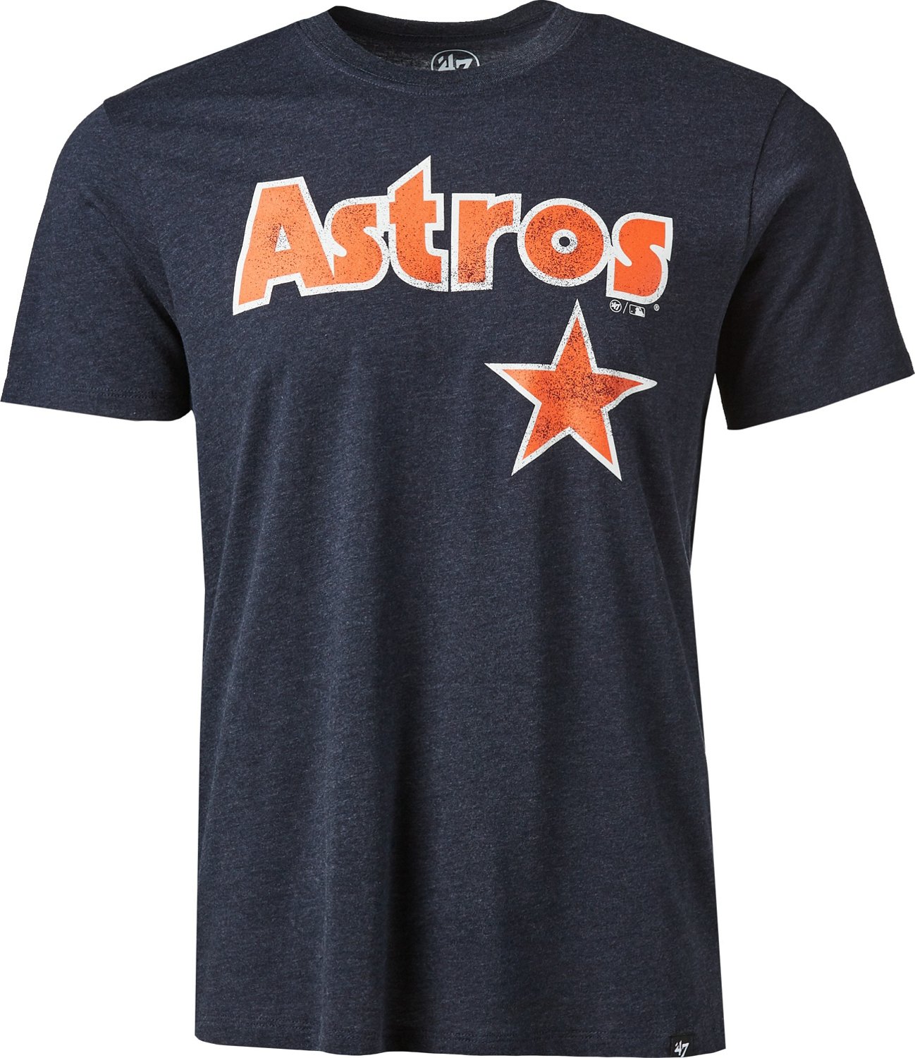 ‘47 Men's Houston Astros Throwback Club Short Sleeve T-Shirt | Academy