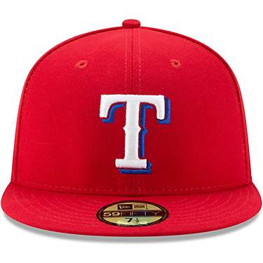 New Era Men's Texas Rangers Authentic Collection 59FIFTY Fitted Cap                                                             