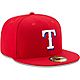 New Era Men's Texas Rangers Authentic Collection 59FIFTY Fitted Cap                                                              - view number 3 image