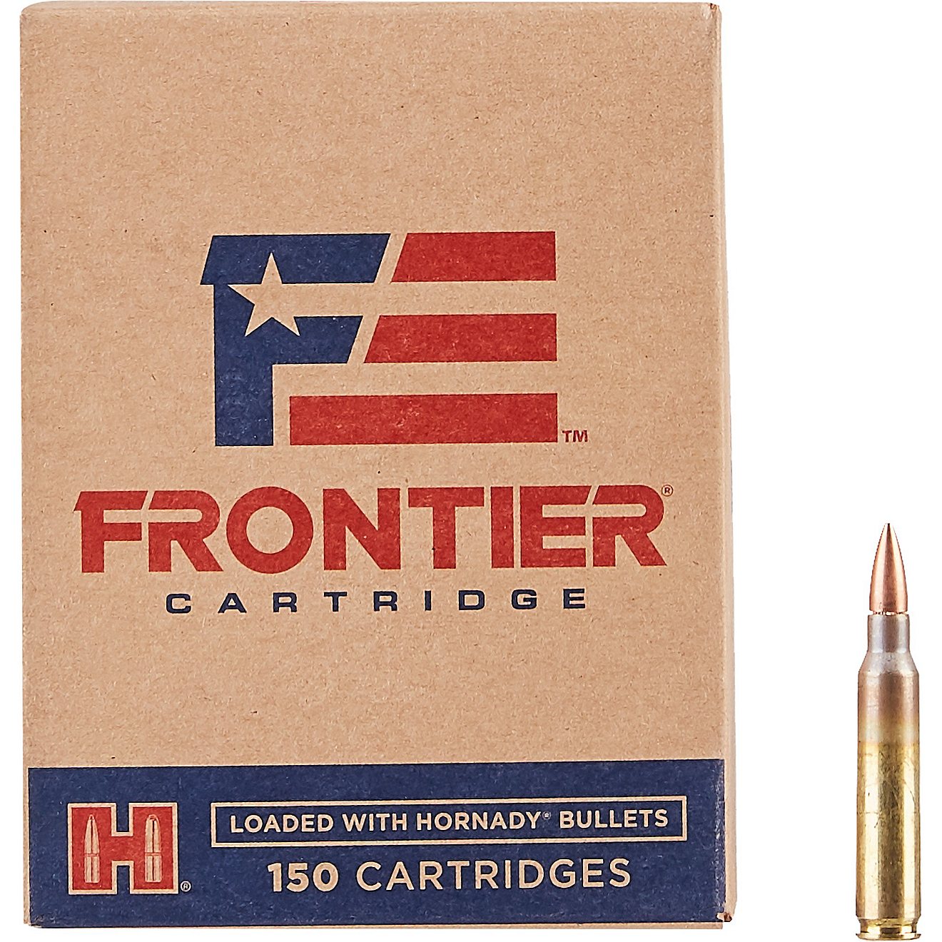 Frontier Cartridge 5.56 x 45 NATO 55-Grain Centerfire Rifle Ammunition - 150 Rounds                                              - view number 1