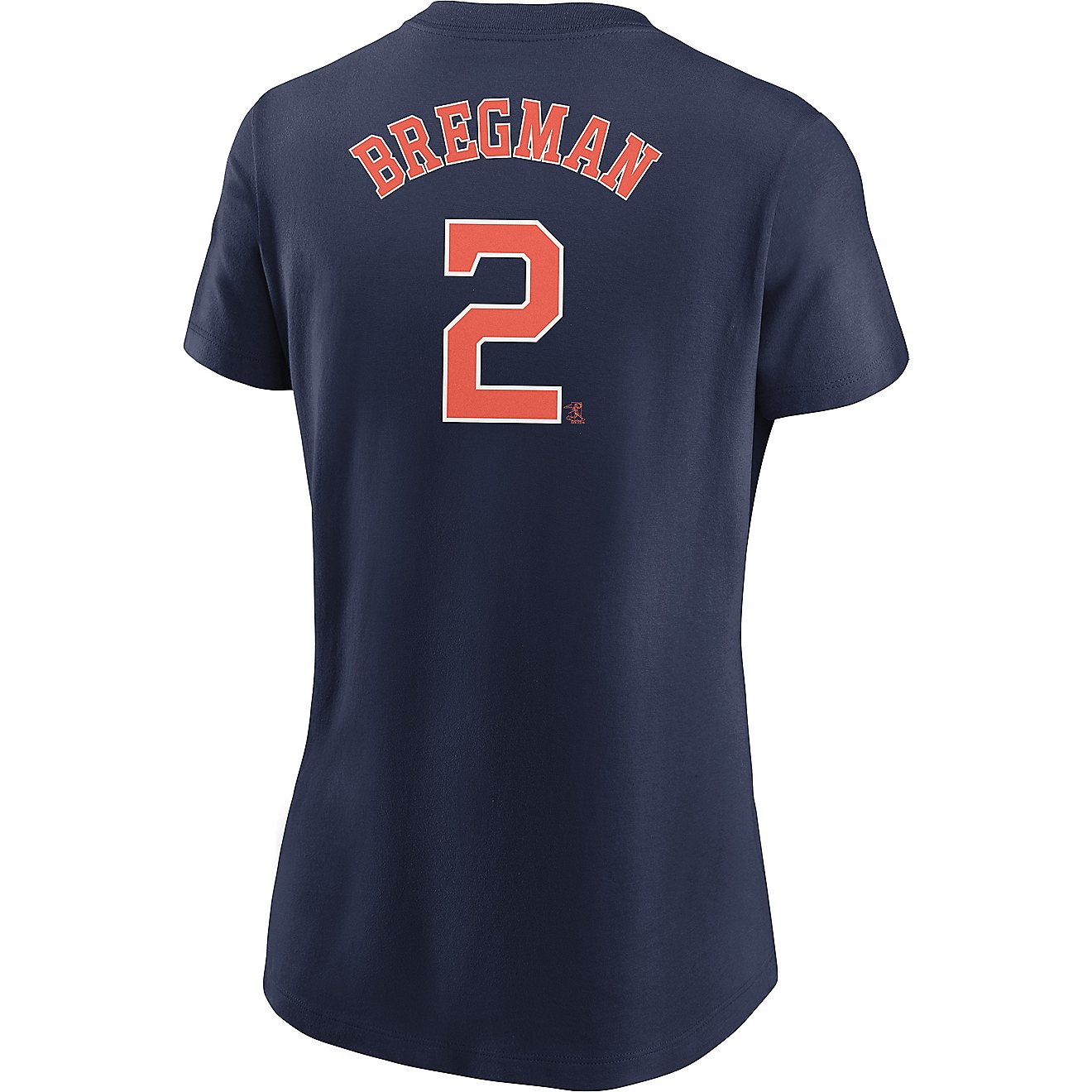 Nike Women's Houston Astros Alex Bregman 2 Jersey T-shirt                                                                        - view number 1