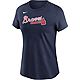Nike Women's Atlanta Braves Ronald Acuna Jr 13 Jersey T-shirt                                                                    - view number 2 image