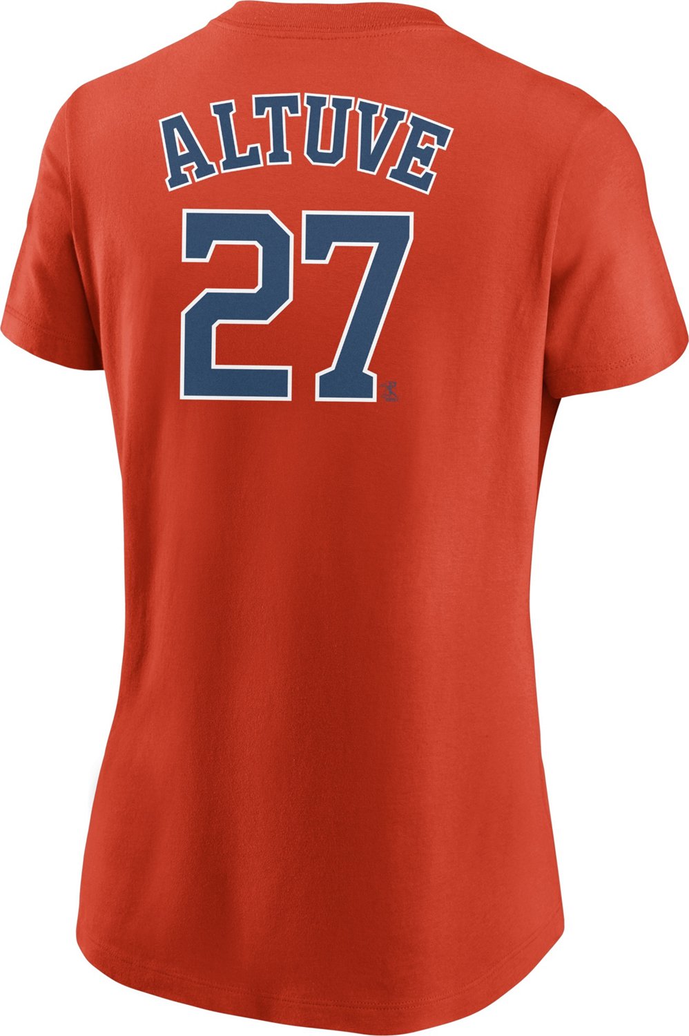Nike Women's Houston Astros Jose Altuve 27 Jersey Tshirt Academy