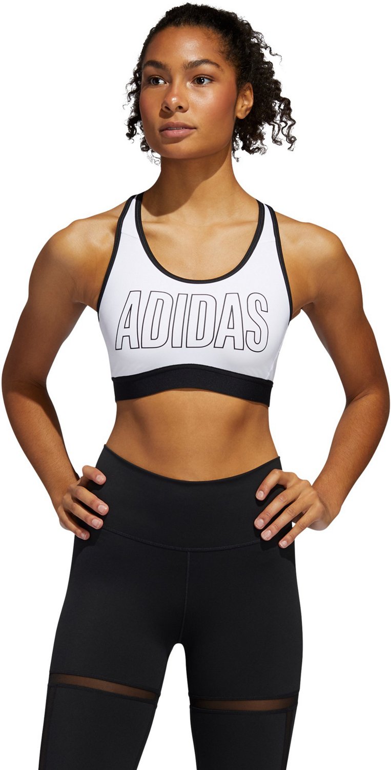 adidas Women's Don’t Rest Alphaskin Medium Support Sports Bra | Academy