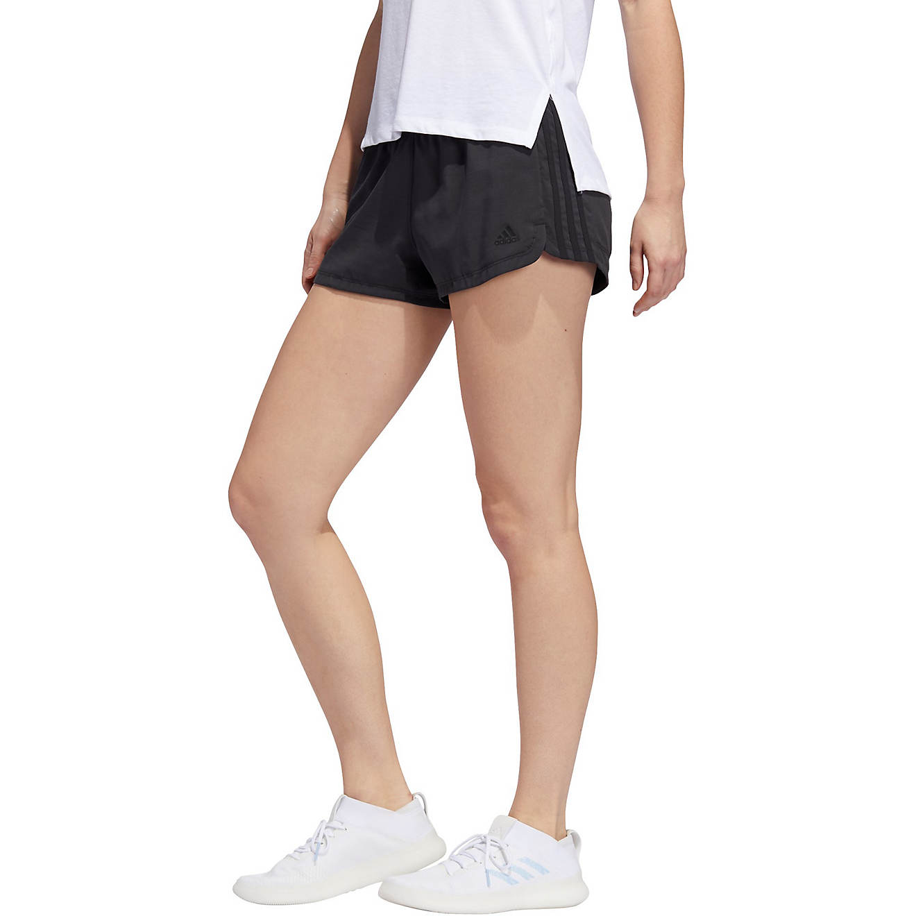 adidas Women's Pacer 3-Stripes Woven Shorts | Academy