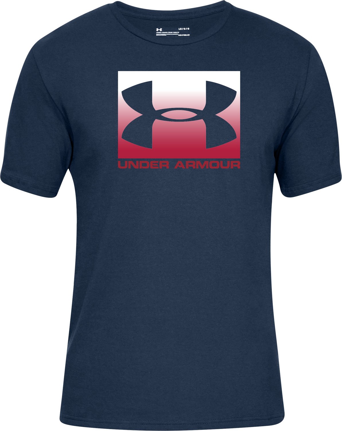 men's under armour boxed sportstyle tee