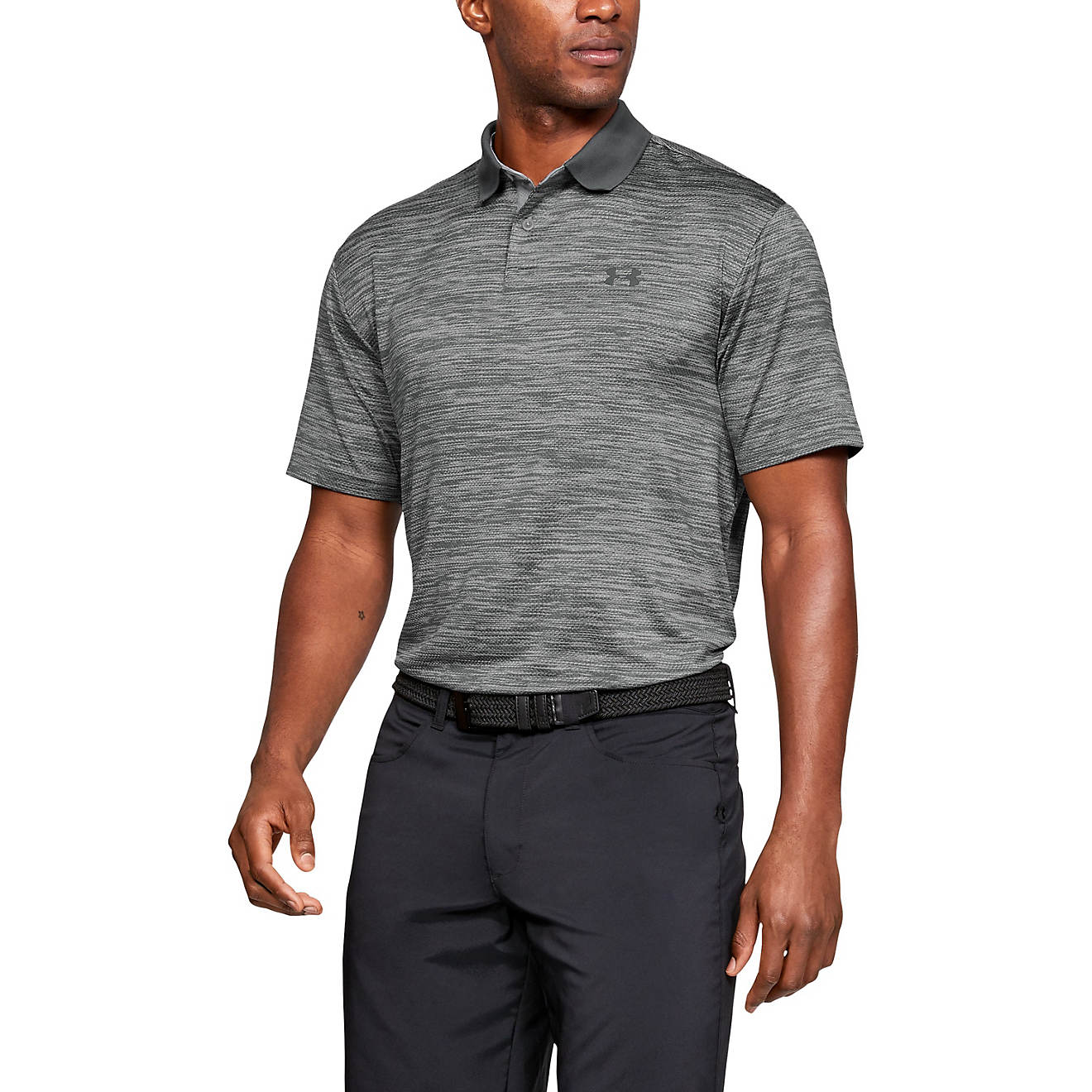 Under Armour Men's Performance Textured Golf Polo Shirt                                                                          - view number 1
