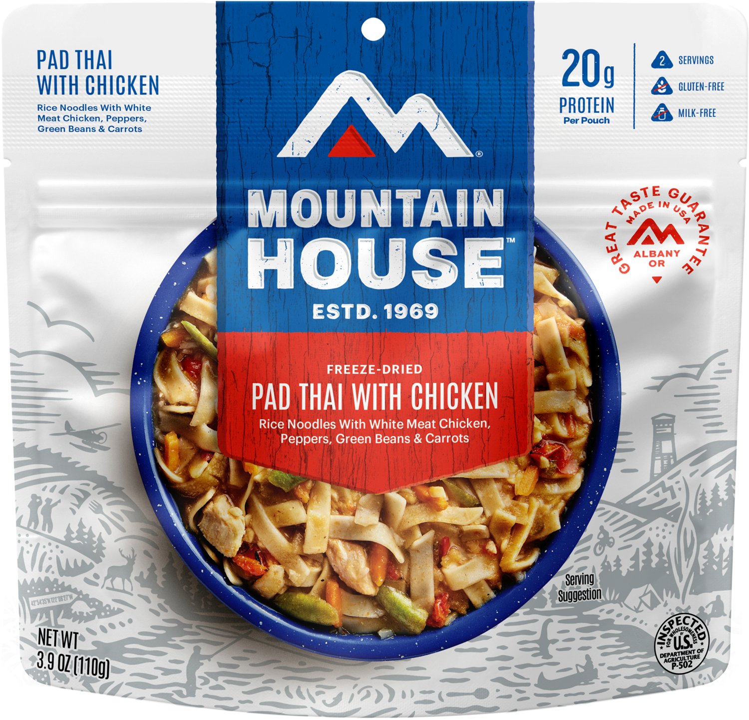 Mountain House Pad Thai with Chicken                                                                                            