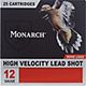 Monarch High Velocity Light Dove 12 Gauge Shotshells                                                                             - view number 1 image