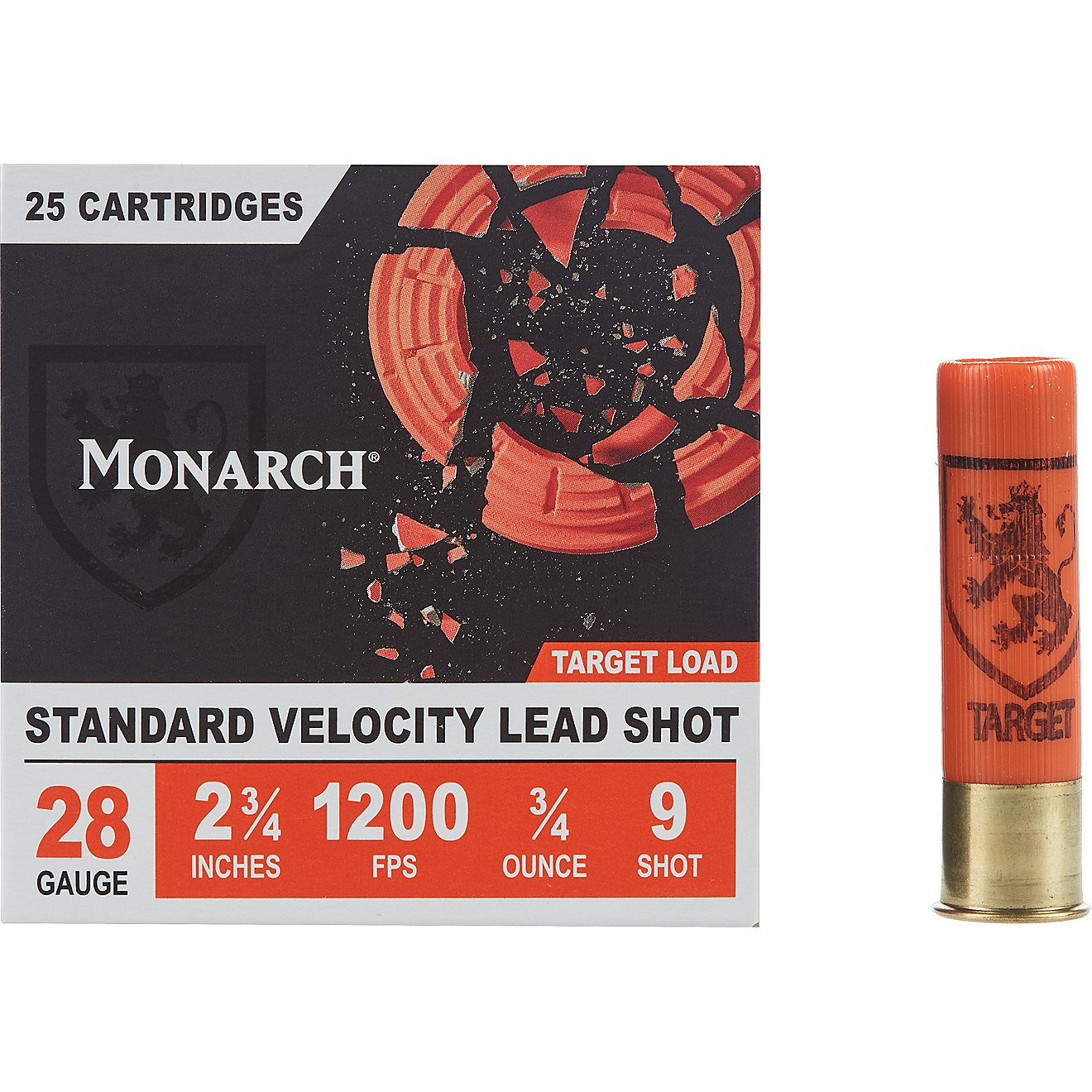 Monarch Target Load 28 Gauge Shotshells - 25 Rounds                                                                              - view number 2