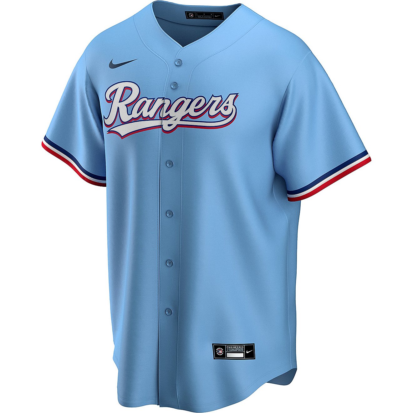 Nike Men's Texas Rangers Official Replica Jersey                                                                                 - view number 1
