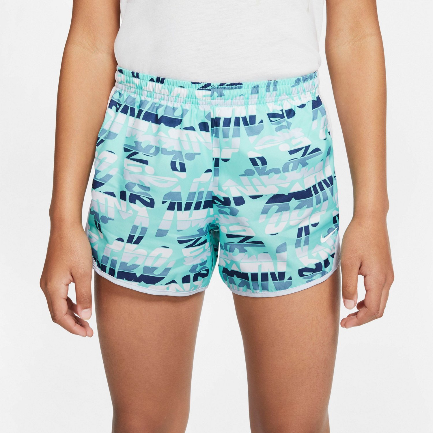 nike white athletic shorts