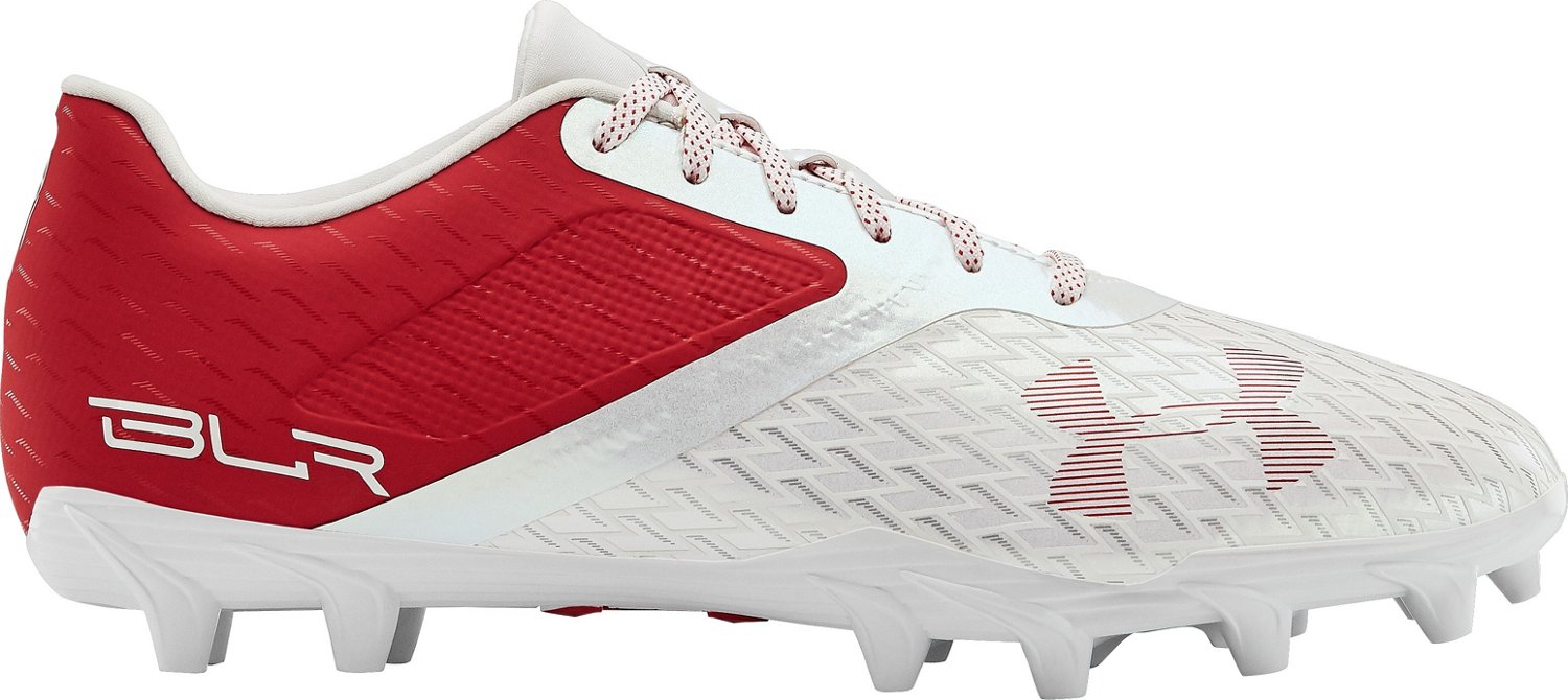 under armour blur cleats red