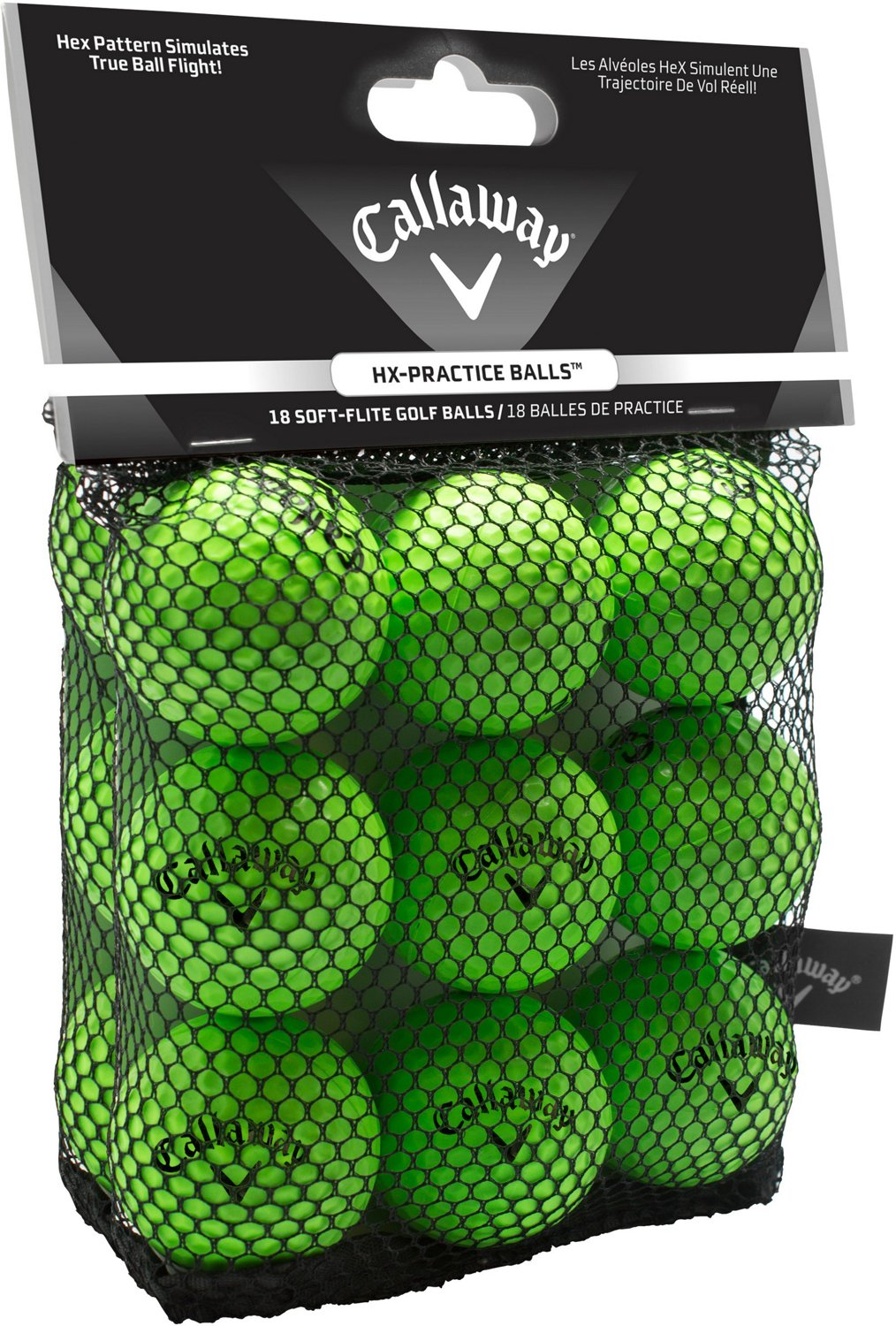 Callaway HX Practice Golf Balls 18Pack Academy