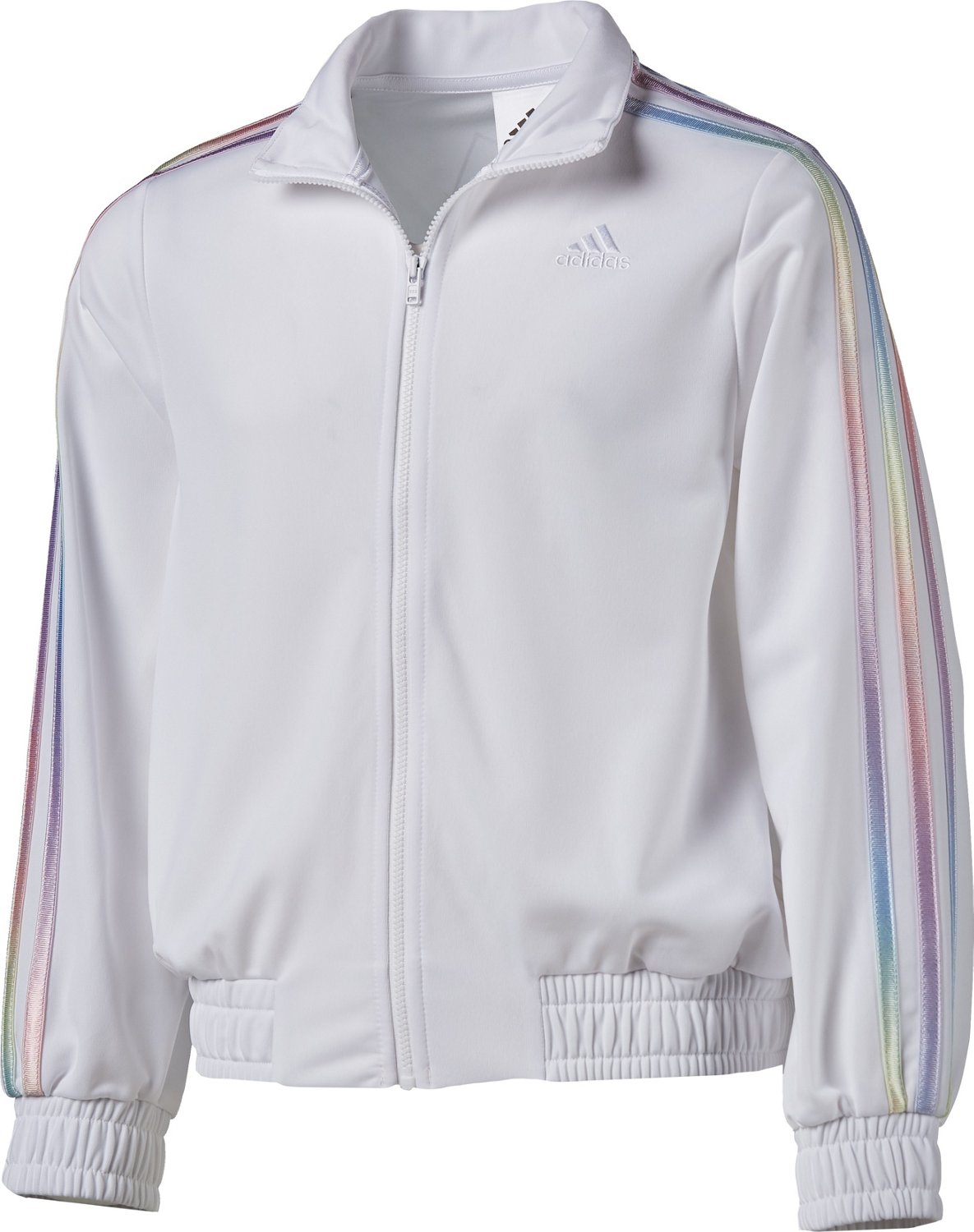 adidas women's athletics tricot snap track jacket