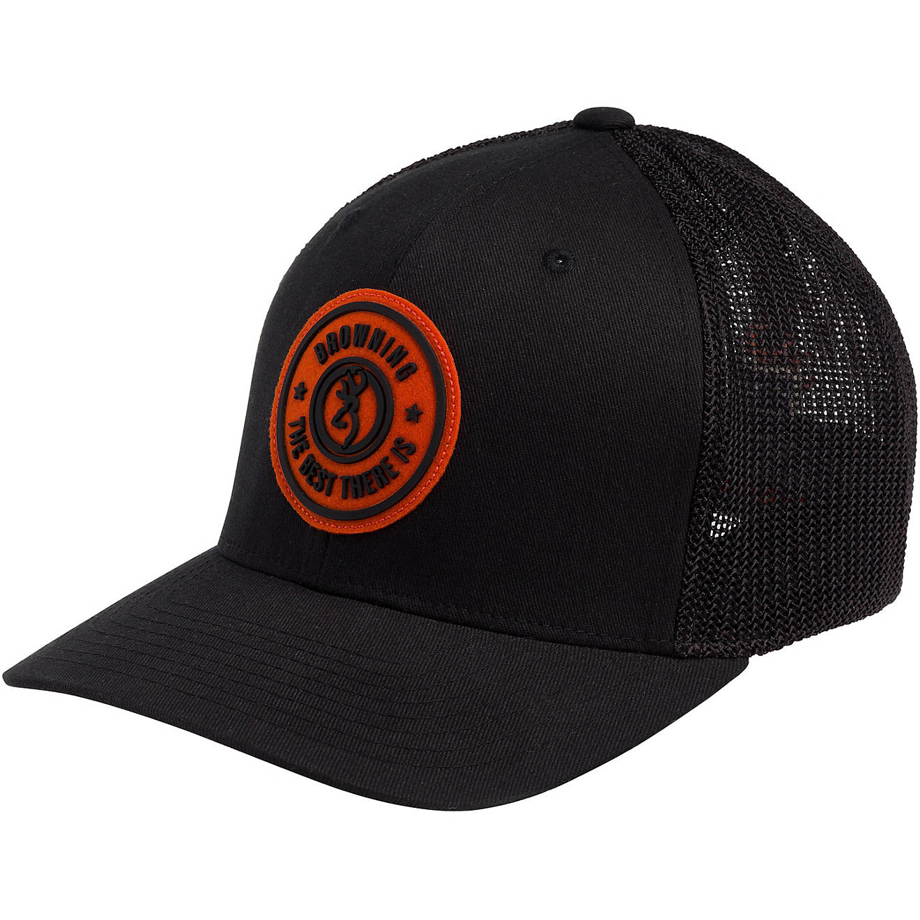 Browning Men's Dusted Graphic Fitted Cap                                                                                         - view number 1