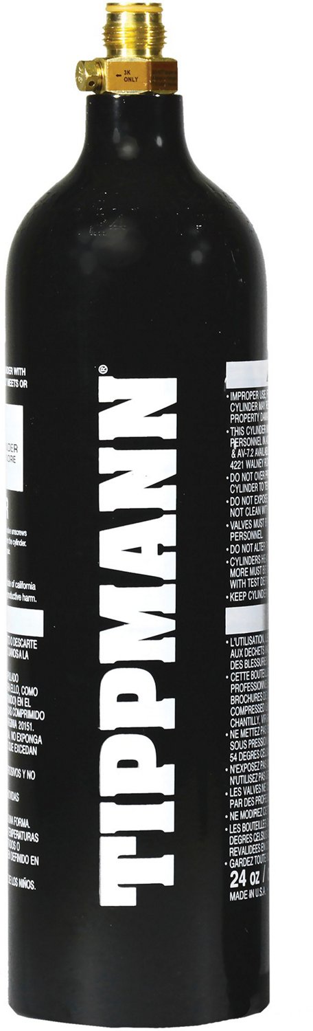 Tippmann CO2 Paintball Tank 24 oz Academy