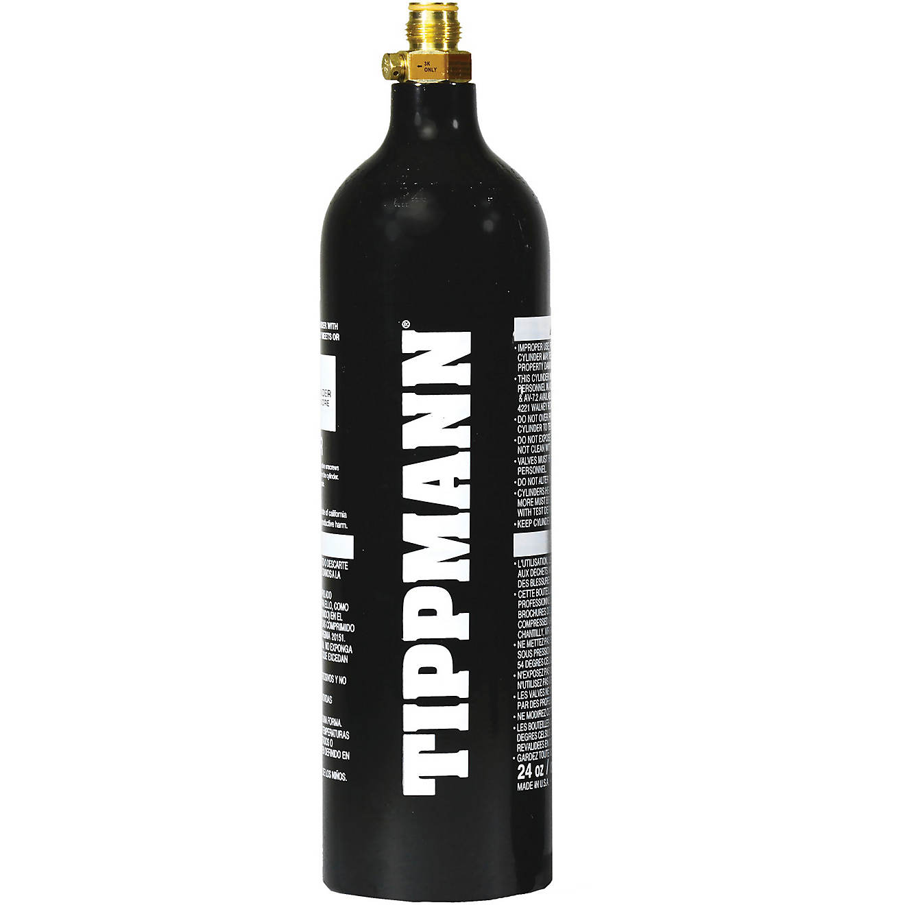 Tippmann CO2 Paintball Tank 24 oz                                                                                                - view number 1