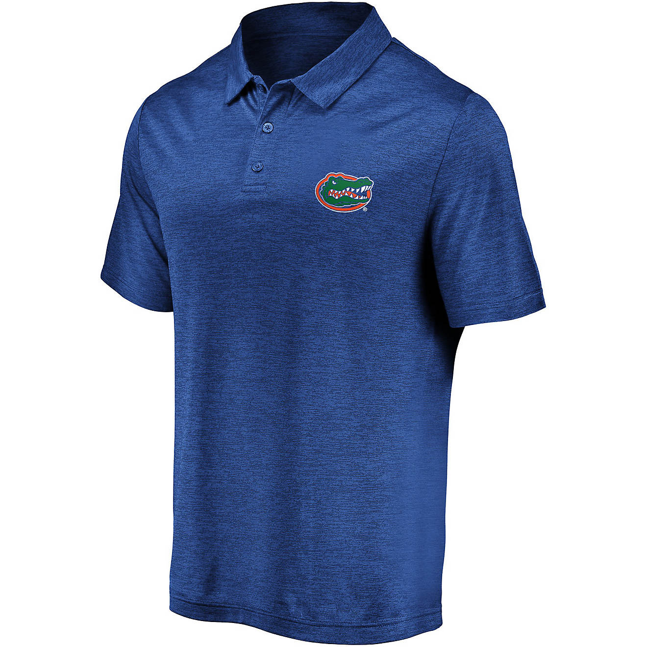 University of Florida Men's Iconic Striated Primary Logo Polo Shirt                                                              - view number 1