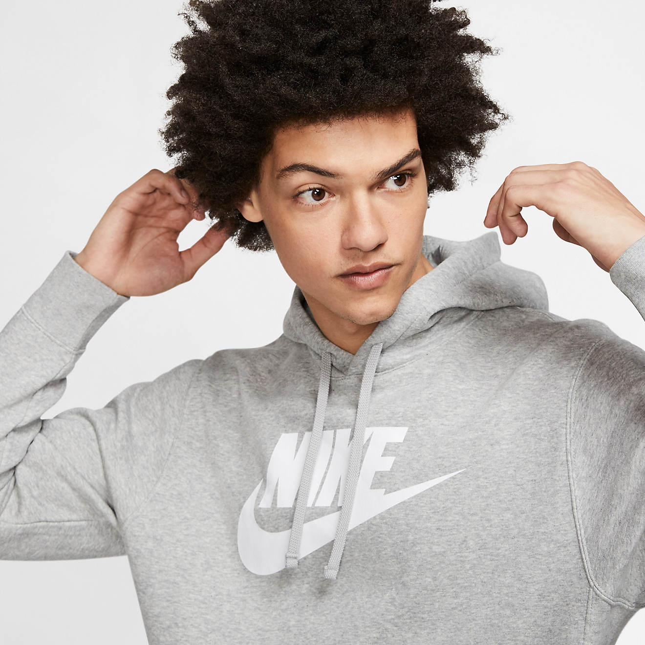 Nike Men's Sportswear Club Graphic Hoodie | Academy