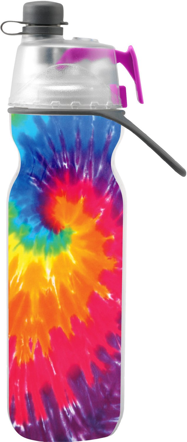 O2 COOL Mist 'N Sip 20 oz Tie Dye Water Bottle                                                                                  