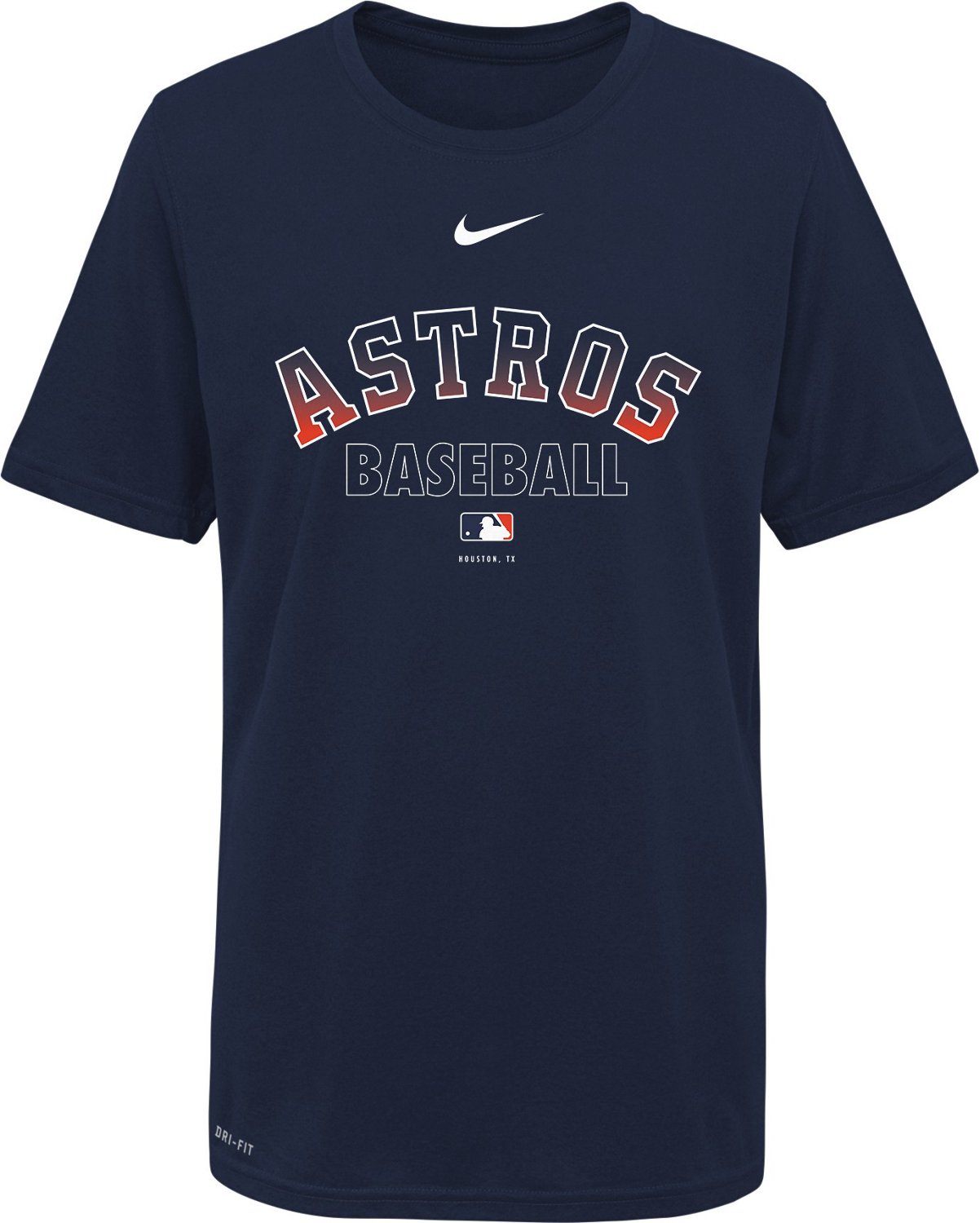 Nike Boys' Houston Astros Legend Practice T-shirt | Academy