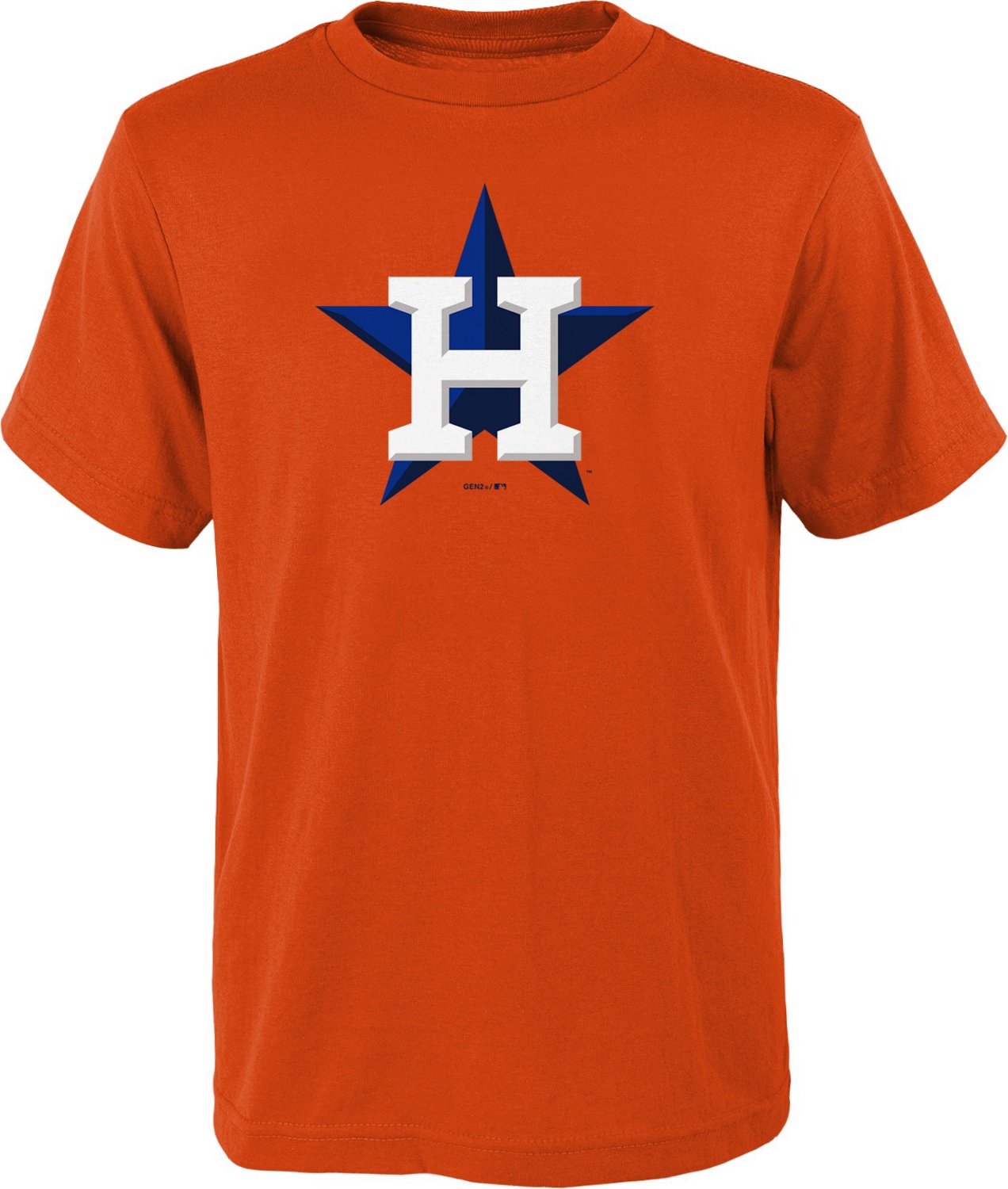 MLB Boys' Houston Astros Primary Logo Tshirt Academy