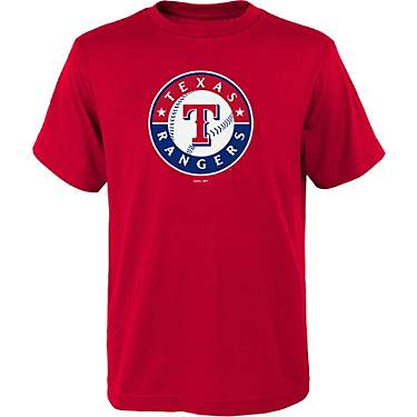 MLB Boys' Texas Rangers Primary Logo T-shirt                                                                                    