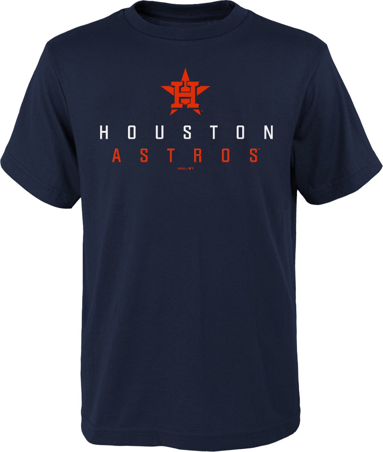 MLB Boys' Houston Astros Low Slider Tshirt Academy