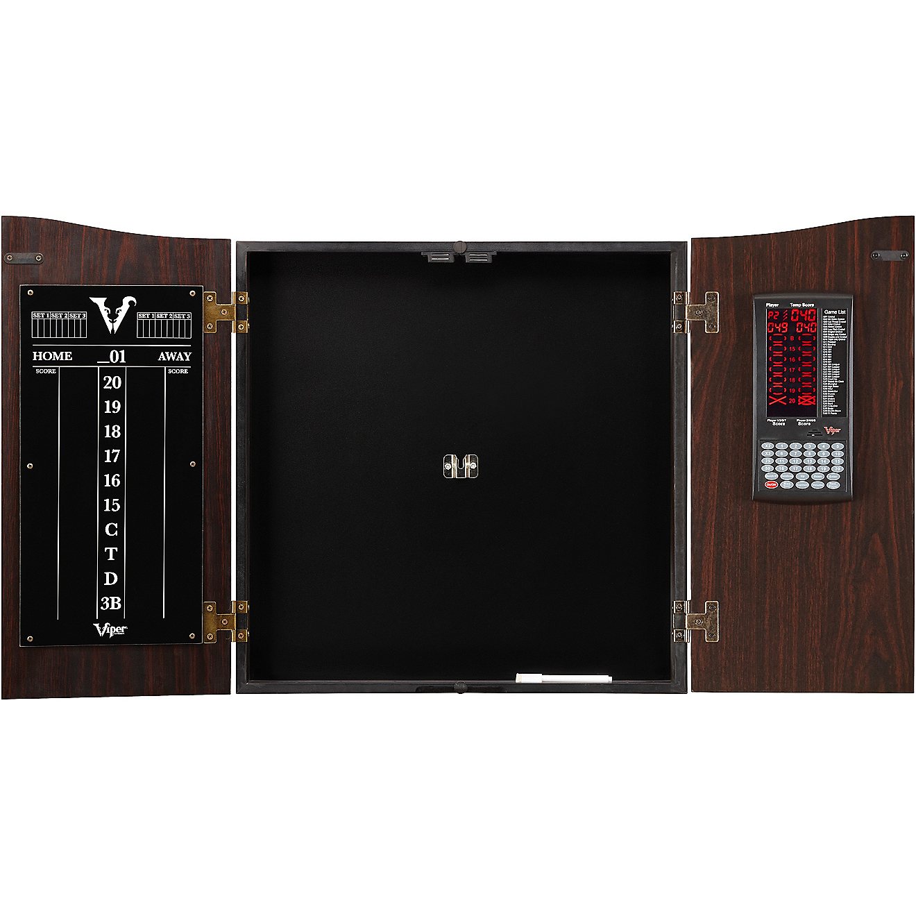 Viper Vault Deluxe Dartboard Cabinet                                                                                             - view number 1