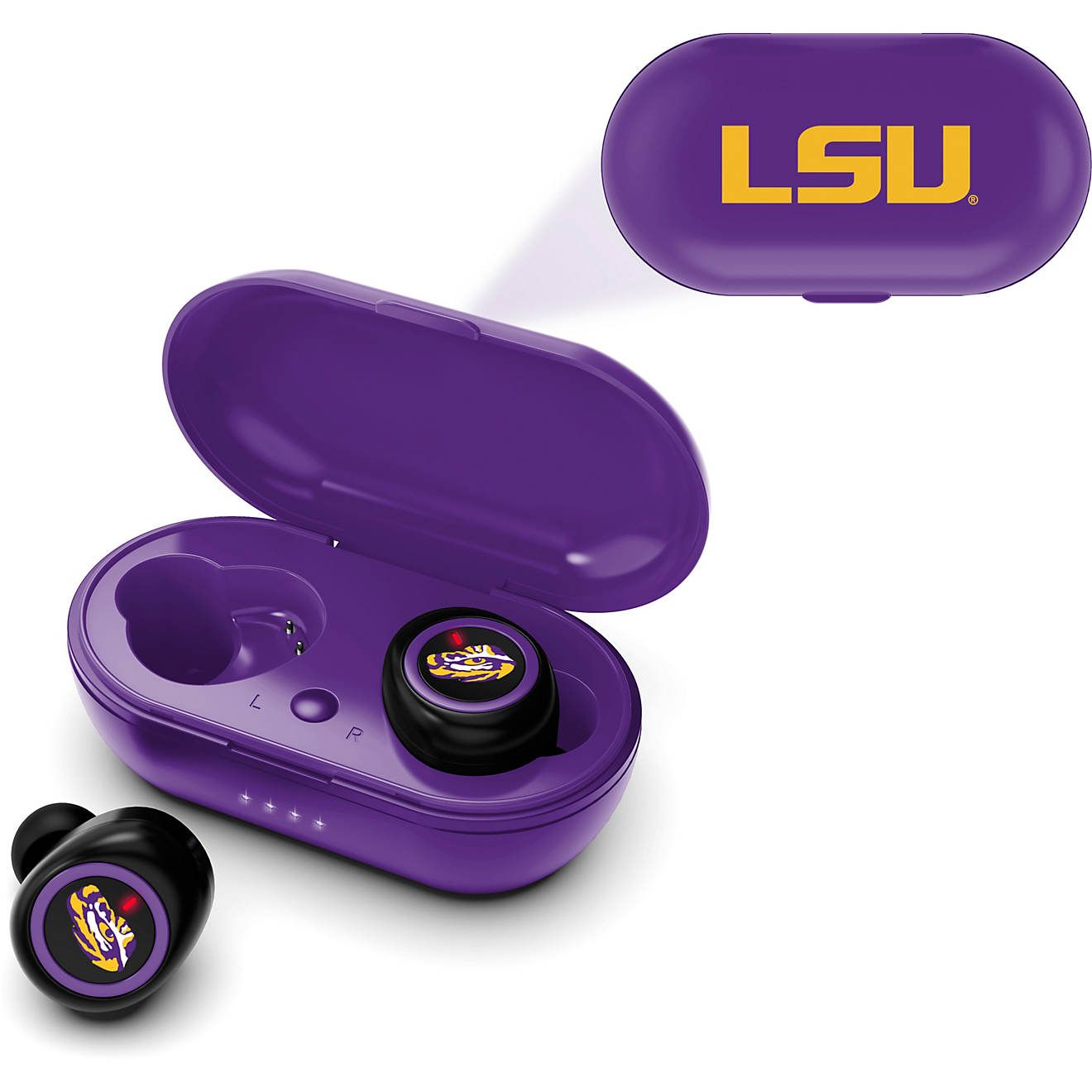 Prime Brands Group Louisiana State University True 2.0 Wireless Earbuds                                                          - view number 1