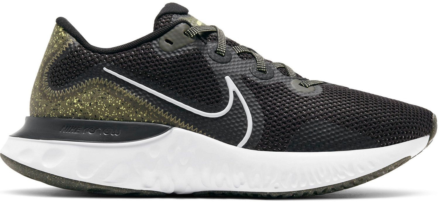 dark green nike running shoes
