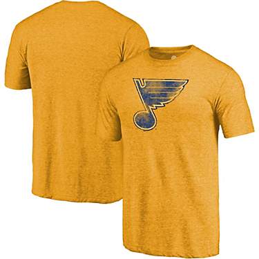 Fanatics Men's St. Louis Blues Core Distressed Logo Short Sleeve T-shirt                                                        