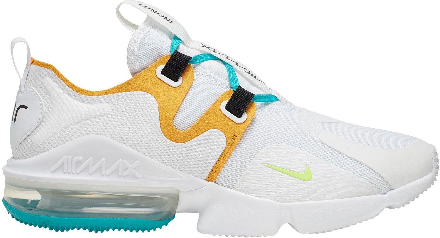 nike air max infinity white mens