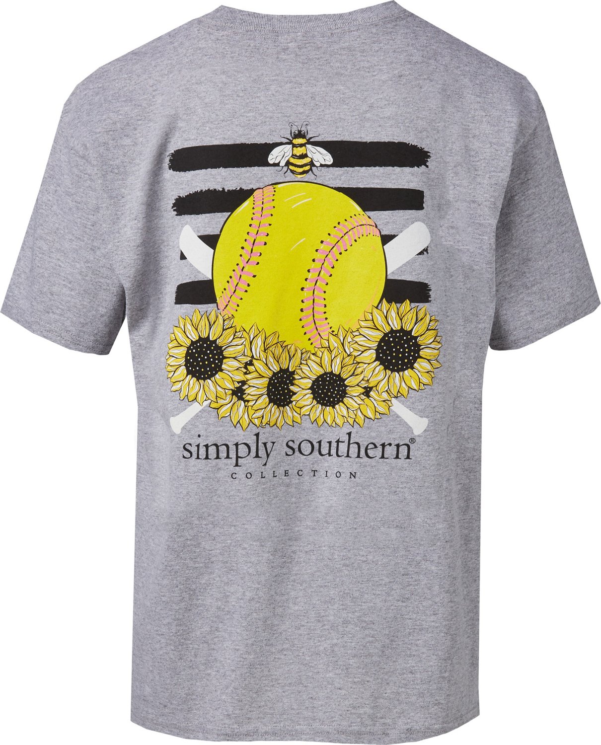 Simply Southern Girls Softball T Shirt Academy   20471725