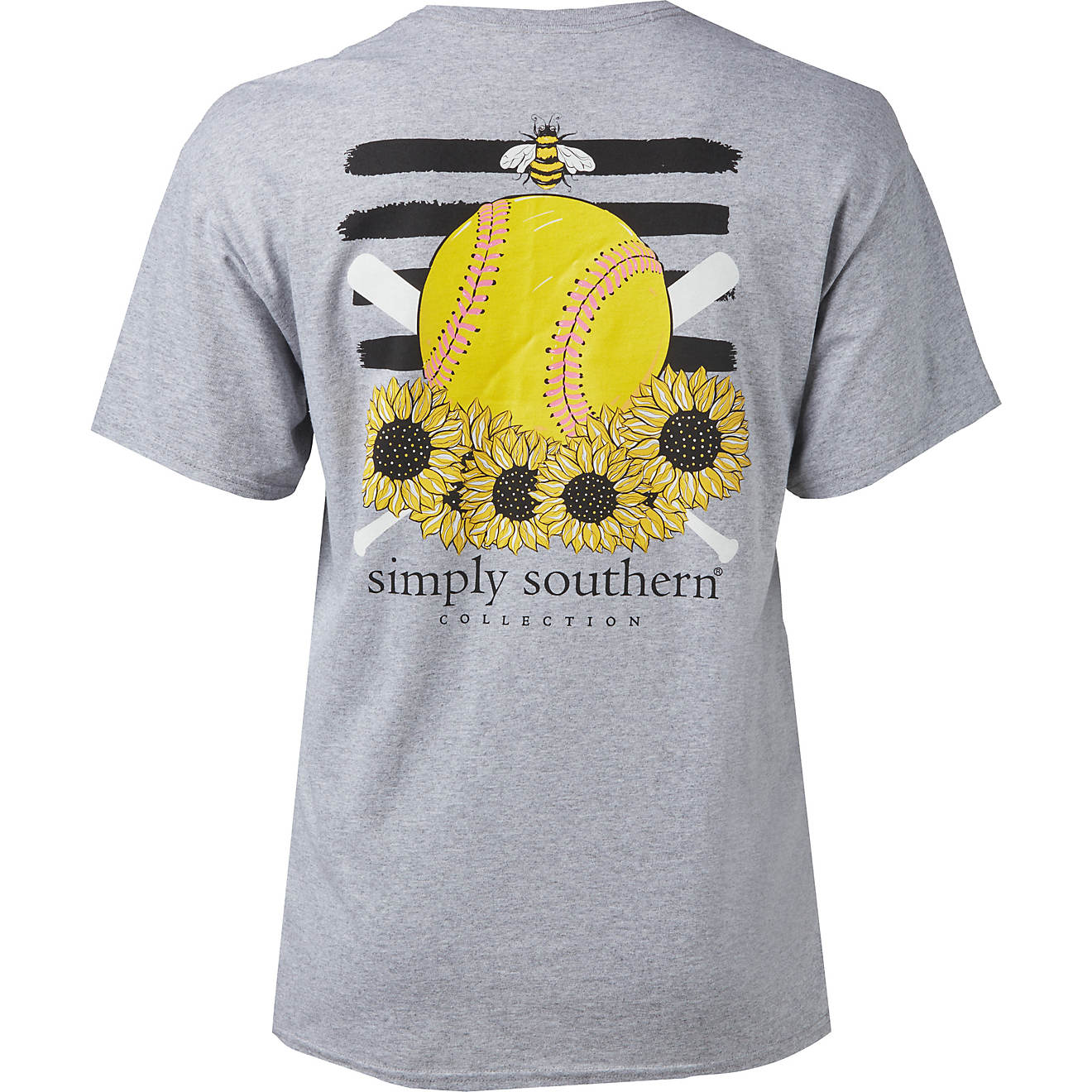 Simply Southern Women's Softball T-shirt                                                                                         - view number 1