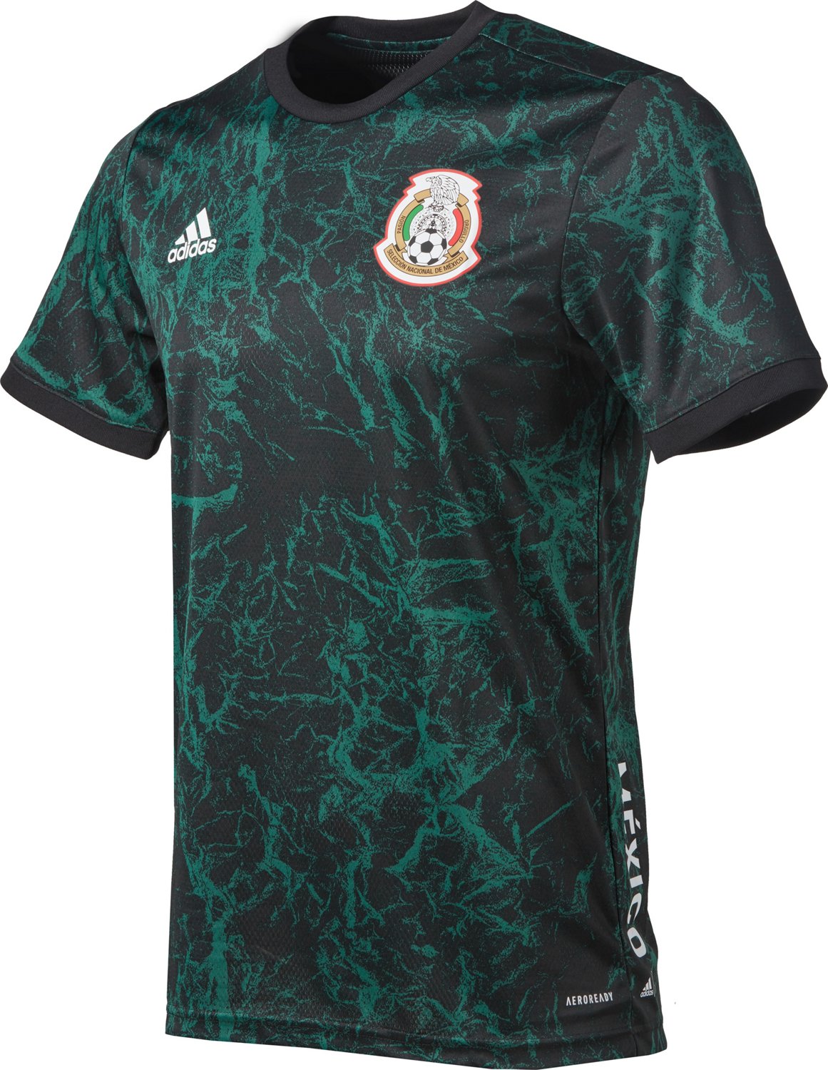 adidas Men's Mexico FMF Prematch Preshi Home Jersey Academy