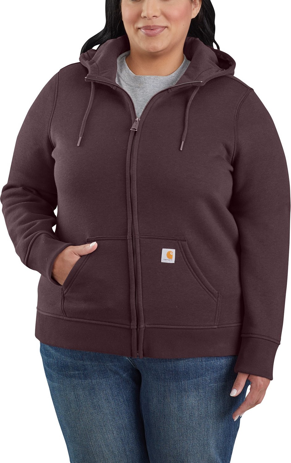 Carhartt Women's Clarksburg Full-Zip Plus Size Hoodie | Academy