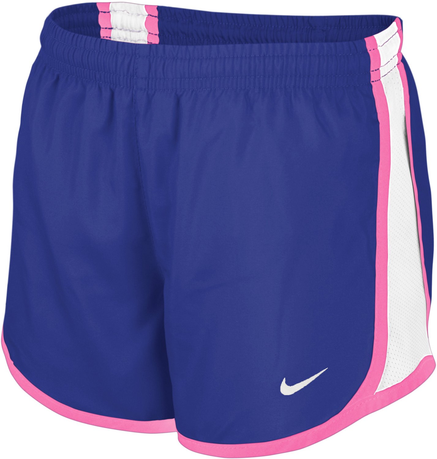 girls navy running shorts