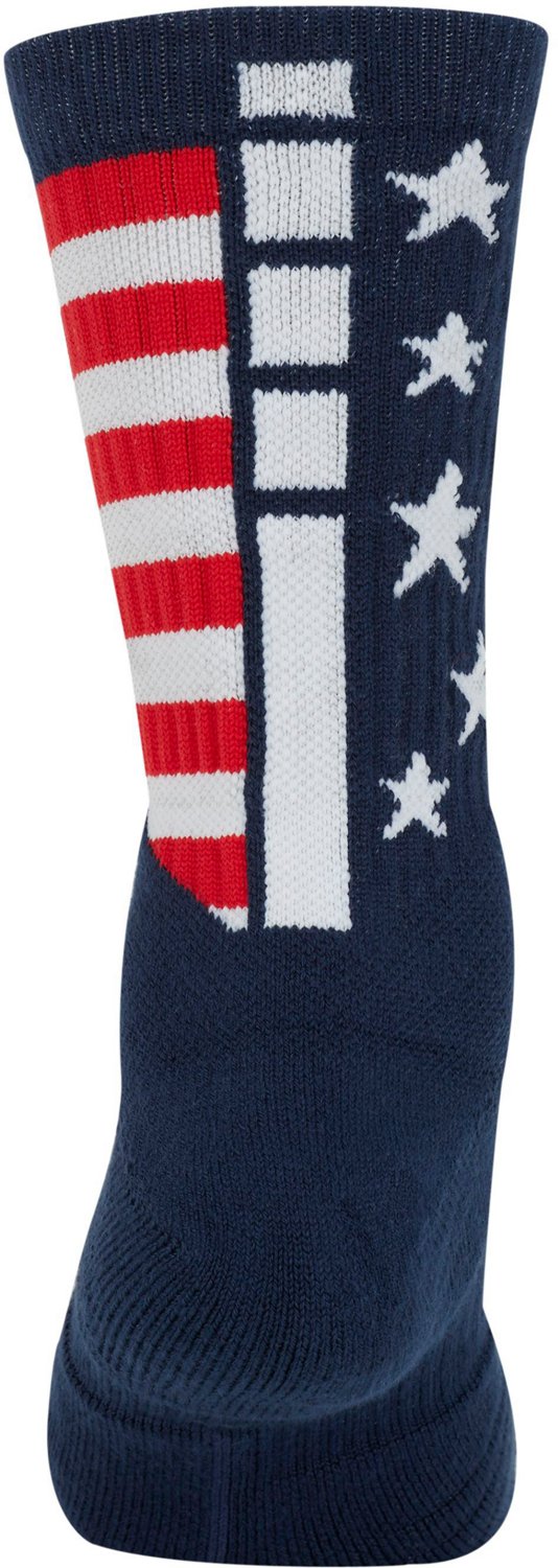 Nike USA Elite Basketball Crew Socks Academy