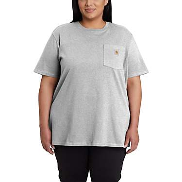 Carhartt Women's WK87 Workwear Pocket Plus Size T-shirt                                                                         