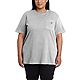 Carhartt Women's WK87 Workwear Pocket Plus Size T-shirt                                                                          - view number 1 image