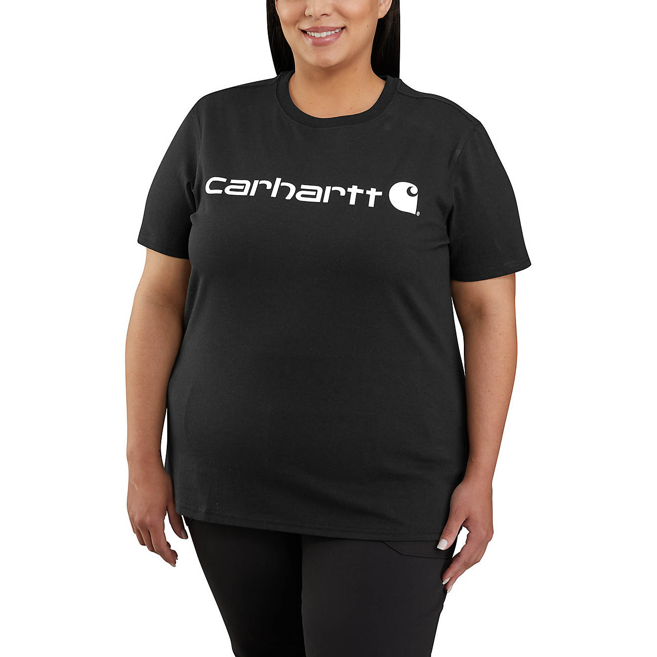 Carhartt Women's WK195 Workwear Logo Plus Size T-shirt | Academy