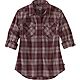 Carhartt Women's Rugged Flex Slightly Fitted Plaid Shirt                                                                         - view number 2 image