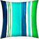 Mosaic Awning Stripe Patio Pillow                                                                                                - view number 1 image