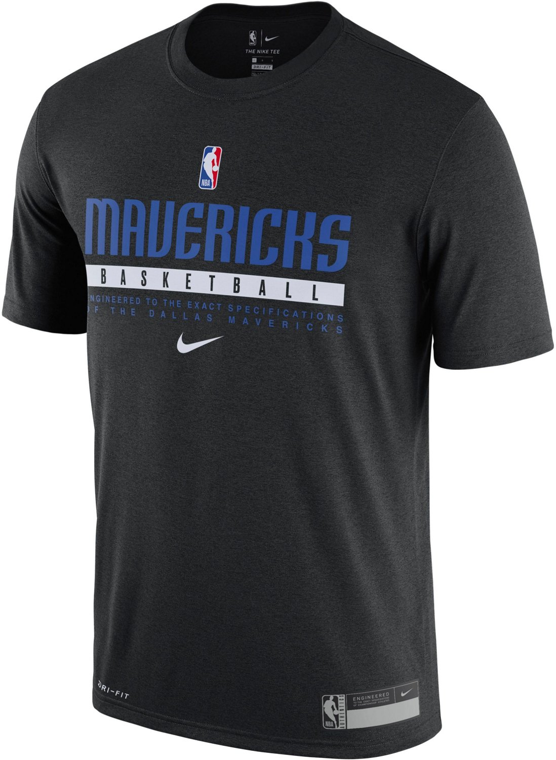 Nike Men's Dallas Mavericks Dri-FIT Practice Graphic T-shirt | Academy